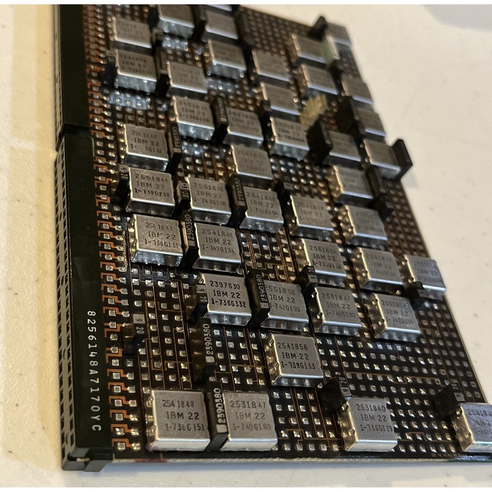 IBM mst 2 Chips 370 1970s Integrated Chip‎ Computer Vintage Rare